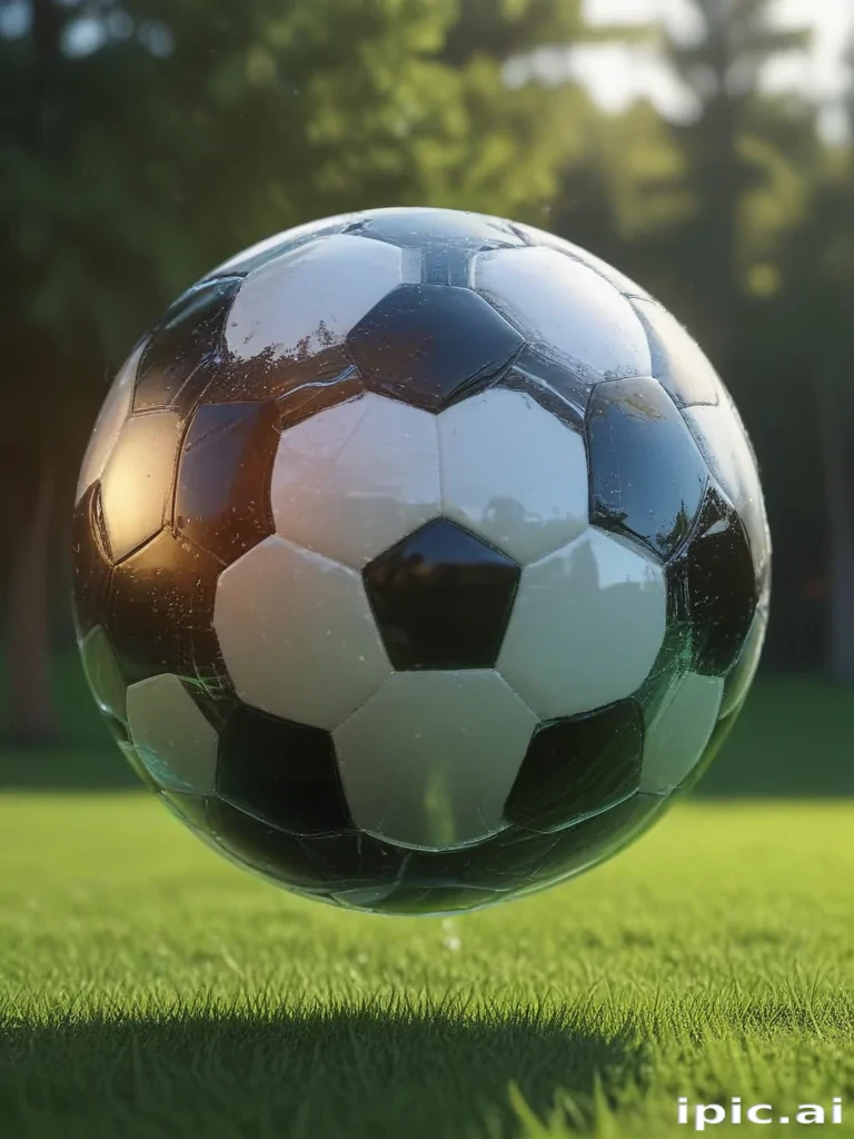 soccer ball transparent