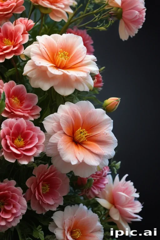 flower line