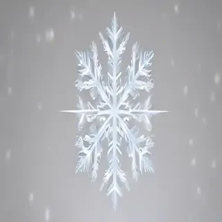 snowflake transparent background