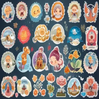 clipart of stickers