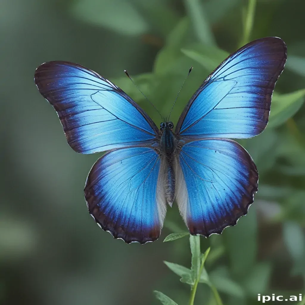 blue butterfly