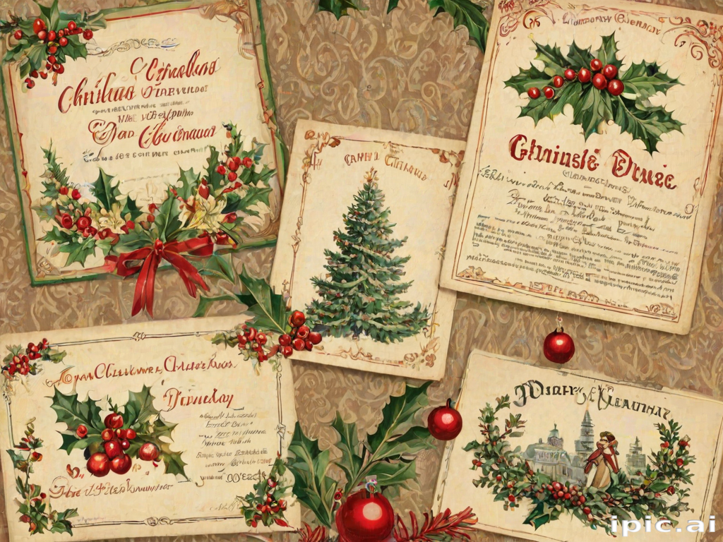free vintage christmas printables