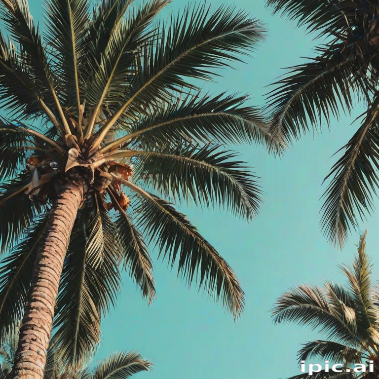 aesthetic palm tree wallpaper