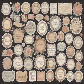 scrapbook stickers png