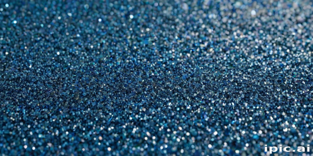 blue glitter background