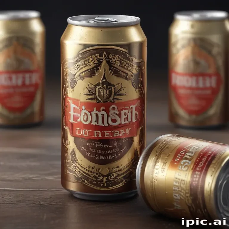 beer can mockup