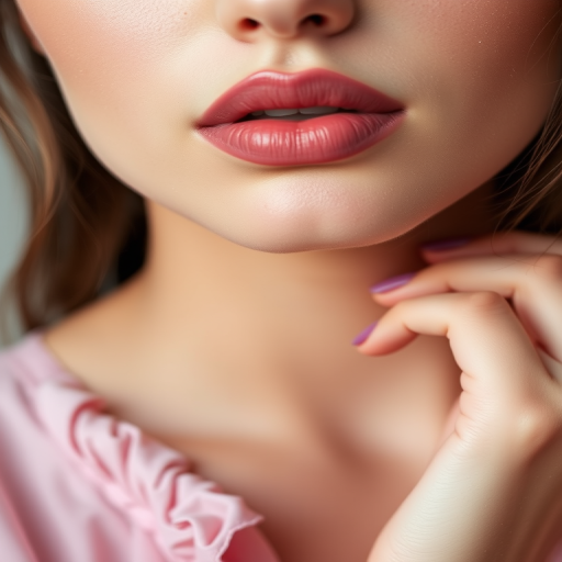 Soft mauve lip mousse with a powdery matte finish, christened "Dusty Dream," offering lightweight feel and blurred edges, ideal for achieving a romantic, lived-in makeup style