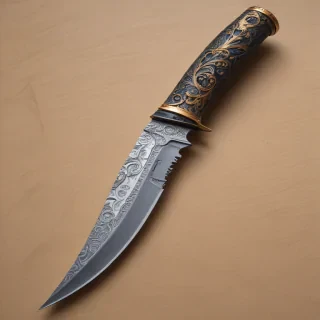 knife drawing