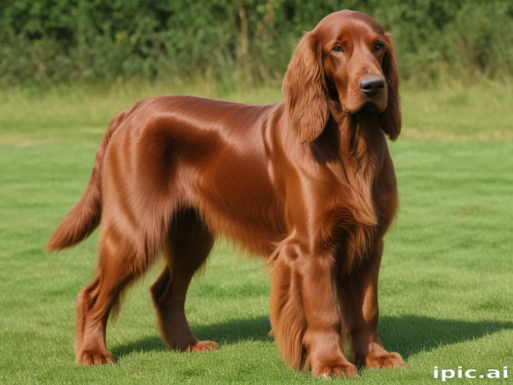 irish setter dog breed