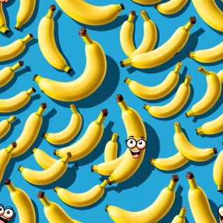 cartoon banana
