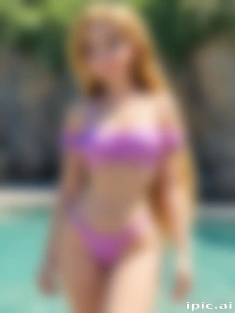 rapunzel in bikini