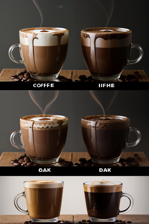 which coffee has the most caffeine dark or light