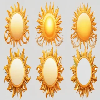 sun clipart transparent