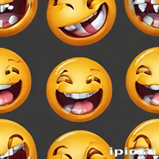 laugh emoji transparent background