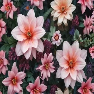 aesthetic flower backgrounds