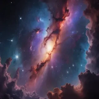 galactic background