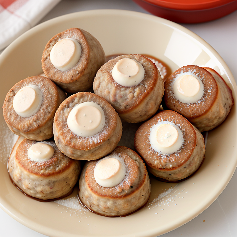 sausage balls using pancake mix