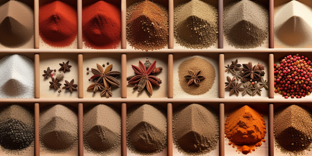 spices that start with t