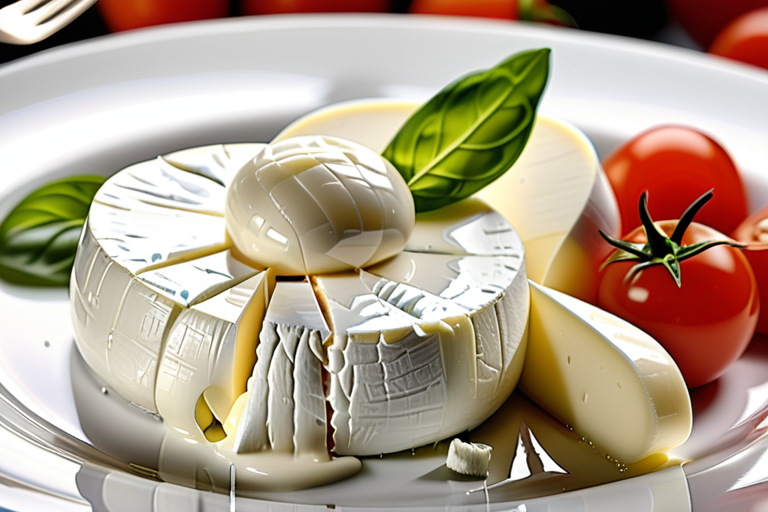 mozzarella-and-cream cheese often served as an appetizer