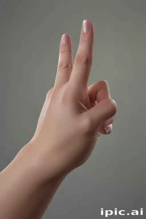 point finger png