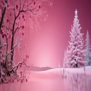 christmas background pink