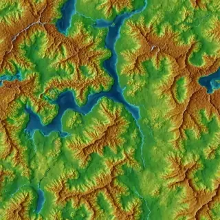 topography png