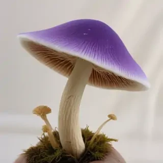 thin stemmed mushroom