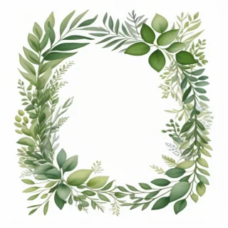 greenery border