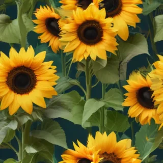sunflower backgrounds aesthetic