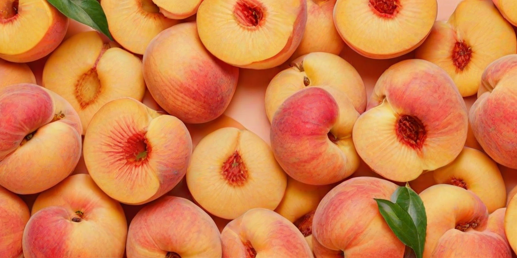 peach background wallpaper