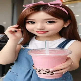 bubble tea cute