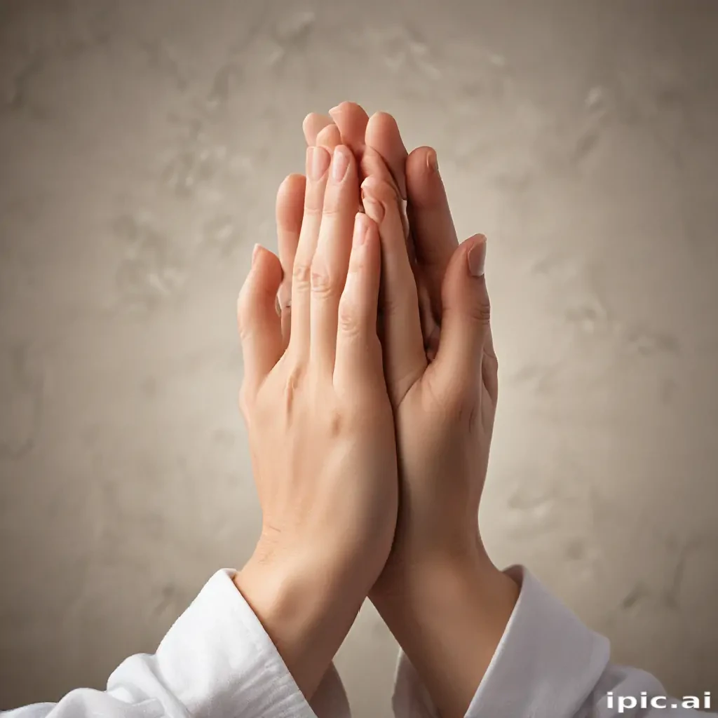 prayer hands png