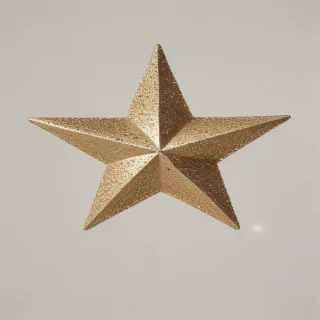 glitter star png