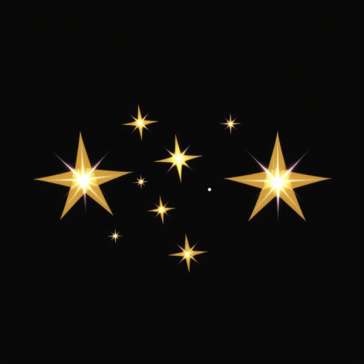 sparkling stars png
