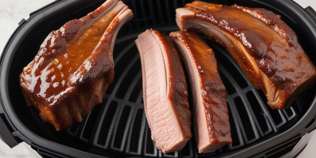 how long to cook boneless pork ribs in air fryer