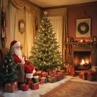 antique christmas images