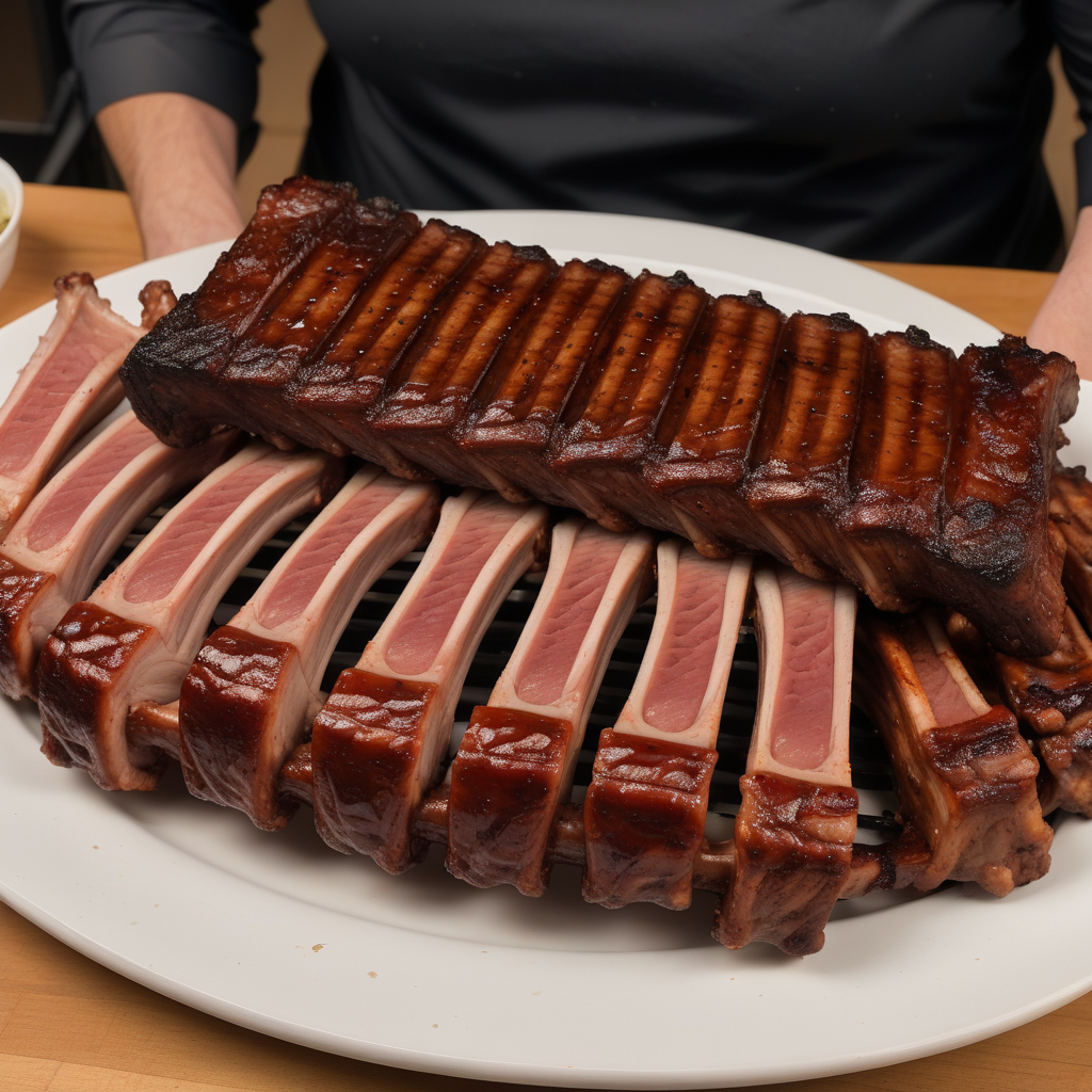 how many ribs in a half rack