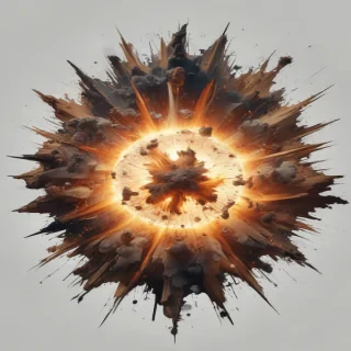 explosion transparent png