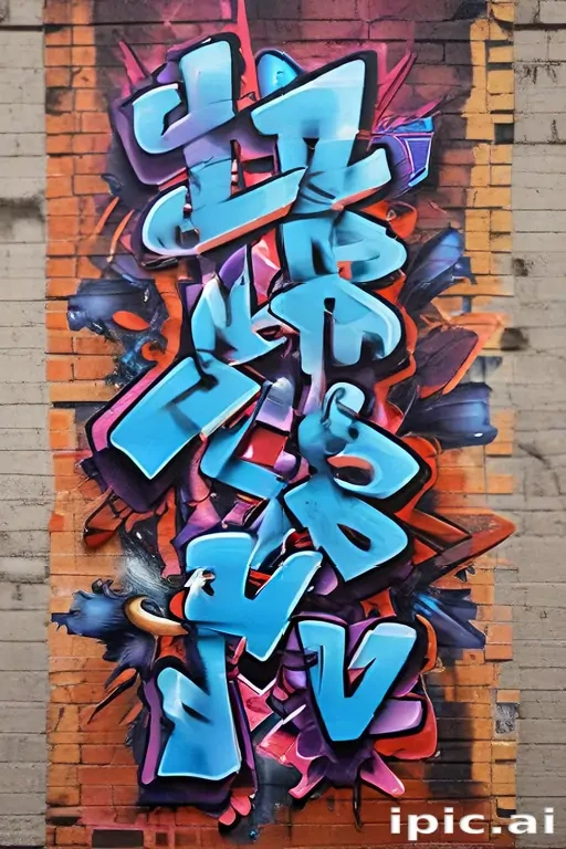graffiti art background