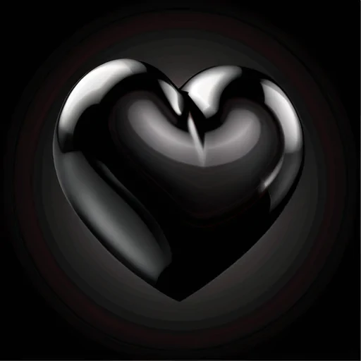 heart png black