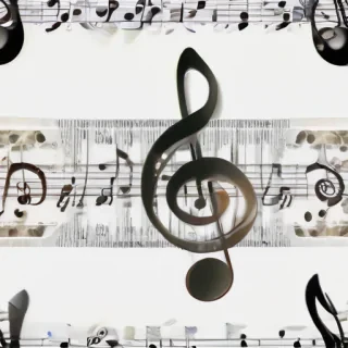 music note transparent background