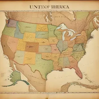 map of united states of america