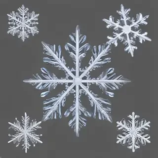 snowflakes png transparent