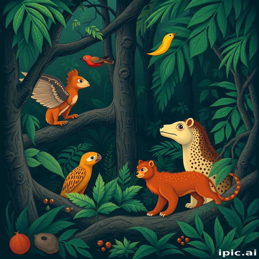rainforest animals