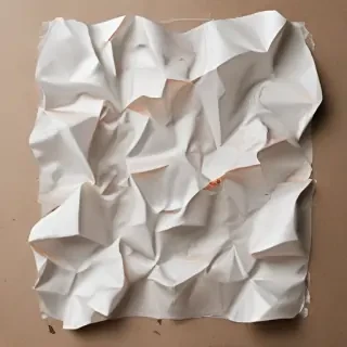 crumpled paper overlay