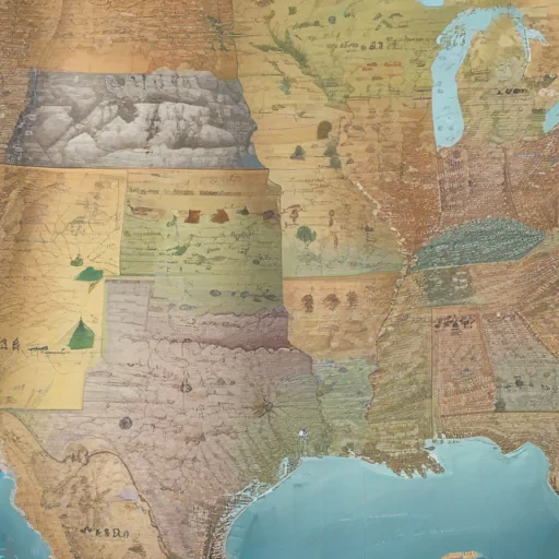 united states map