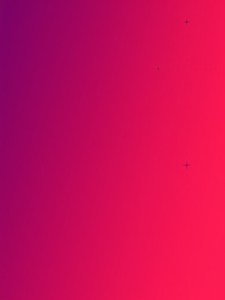 Create a smooth gradient background transitioning from deep red to purple with a subtle grid pattern, captured with a Canon EOS R5, using a 50mm lens, aperture set to f/1.8, shutter speed at 1/100s, and ISO 100 for enhanced clarity and detail.
