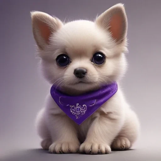 purple cute