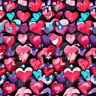 hearts background wallpaper