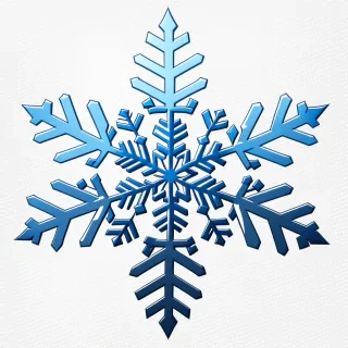 snowflake clipart transparent
